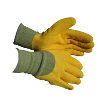 NMSAFETY 7ga sans couture kinttedl revêtement latex enduit gants en caoutchouc isolant